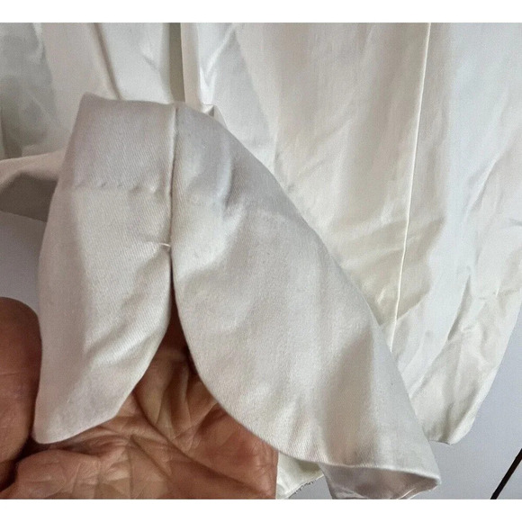 Mud pie Smock Dress Size Small 4-6 NWT White & Gold - Picture 4 of 5